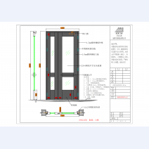钢制玻璃单元门_03