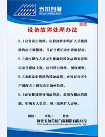 设备故障处理办法