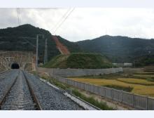 中铁二十一局兰渝铁路工程项目经理部隧道防护门工程